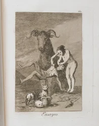Tallrik från Los Caprichos, 1797-1798